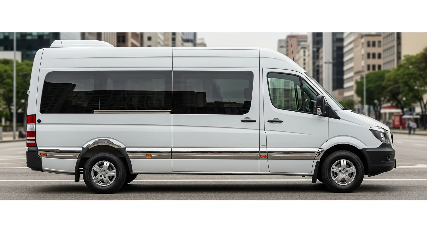 Mercedes-Benz Sprinter prata teto alto extra longa vidrada