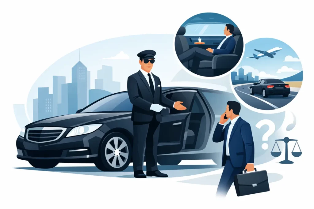 Carro executivo com motorista vale a pena?