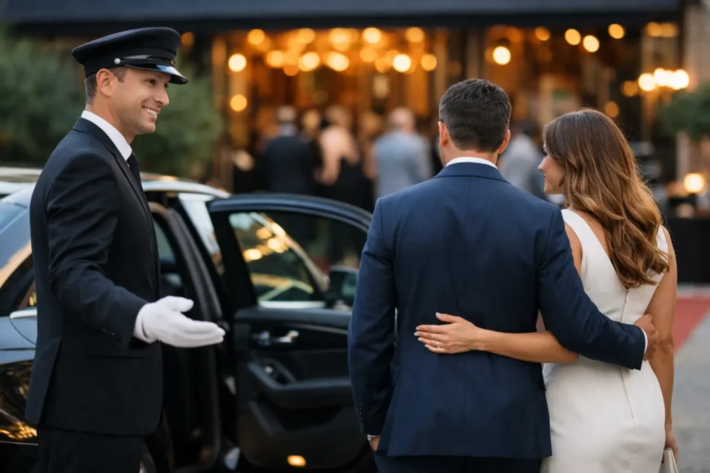 Serviço de concierge e transporte para eventos