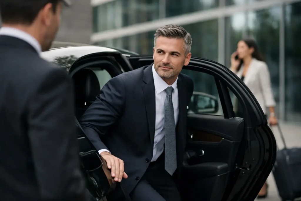 Transporte corporativo com padrão executivo