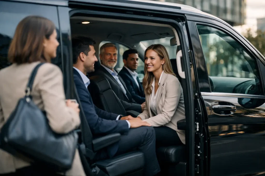 Transporte corporativo para colaboradores