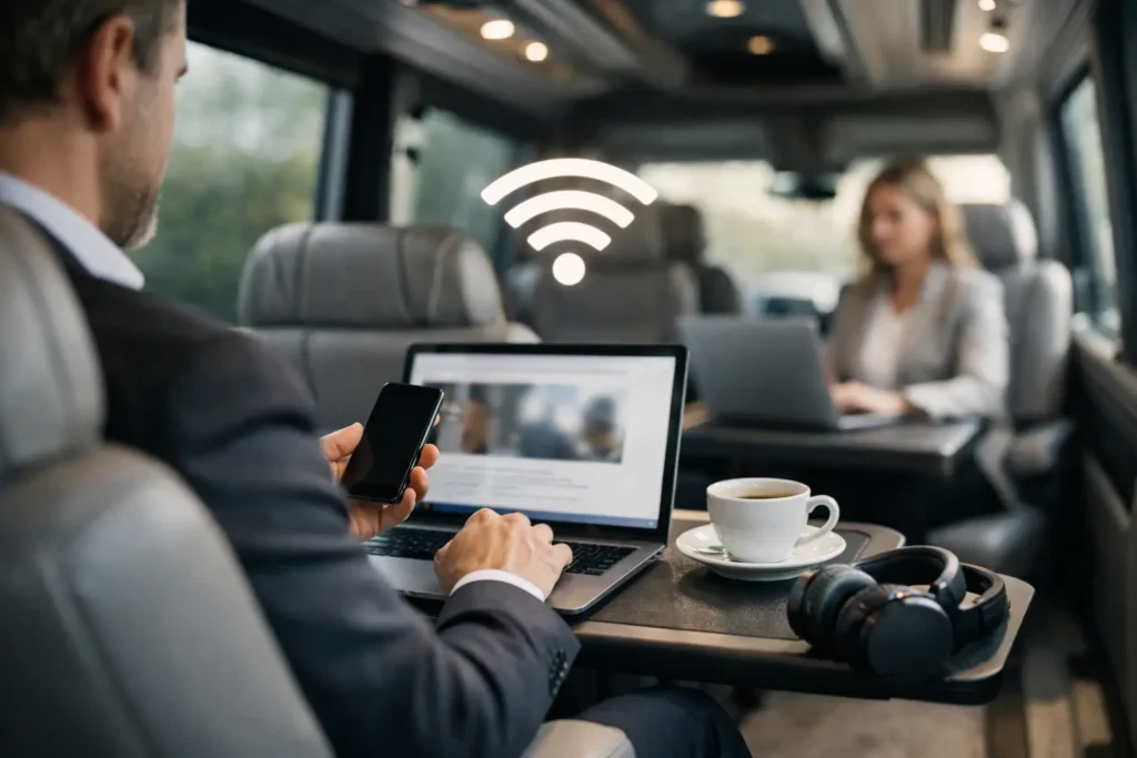 Wi fi em van executiva vale a pena?