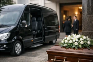 Aluguel de van para velório com agilidade