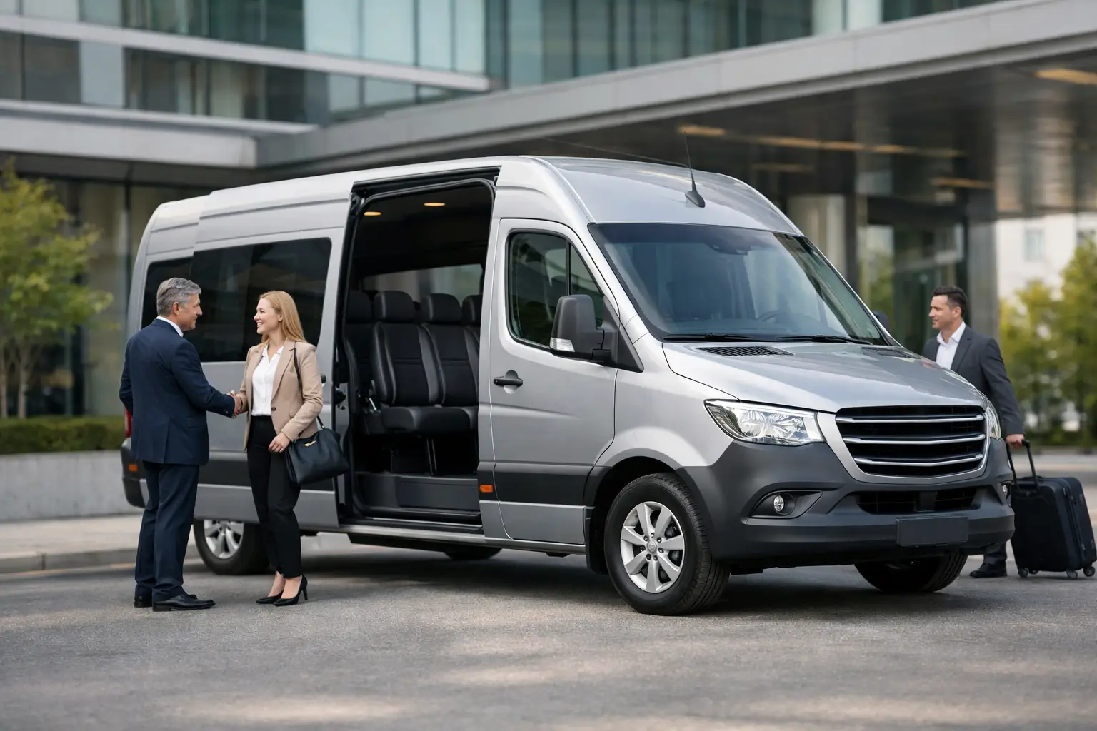 Van para Transporte de Passageiros de Empresas