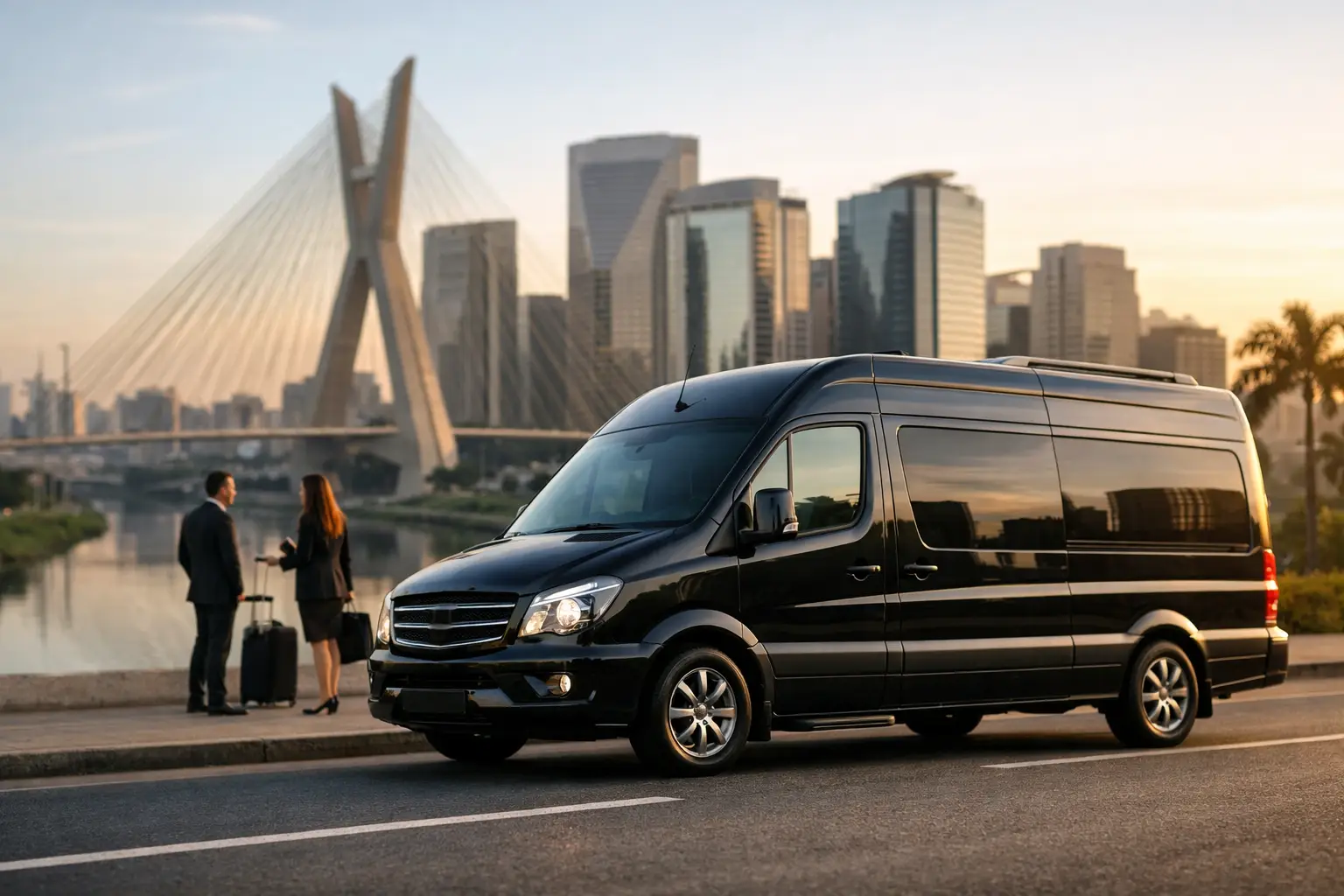 Vans 24h em SP para transporte executivo