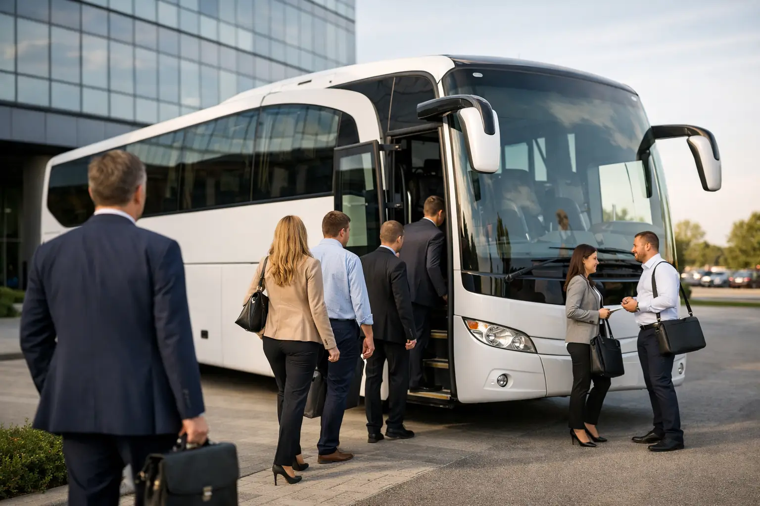 VaideVan transporte executivo - Fretamento de ônibus contínuo para empresas