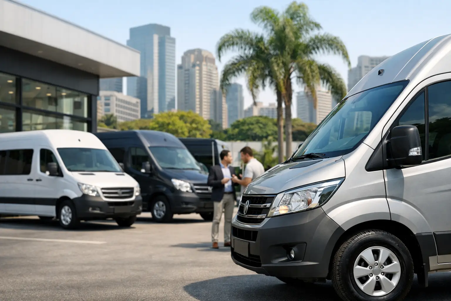 VaideVan transporte executivo - Lojas de vans em São Paulo: escolha sem risco