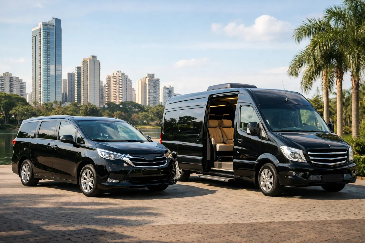VaideVan transporte executivo - Minivan e locação de van em Goiânia com padrão VIP