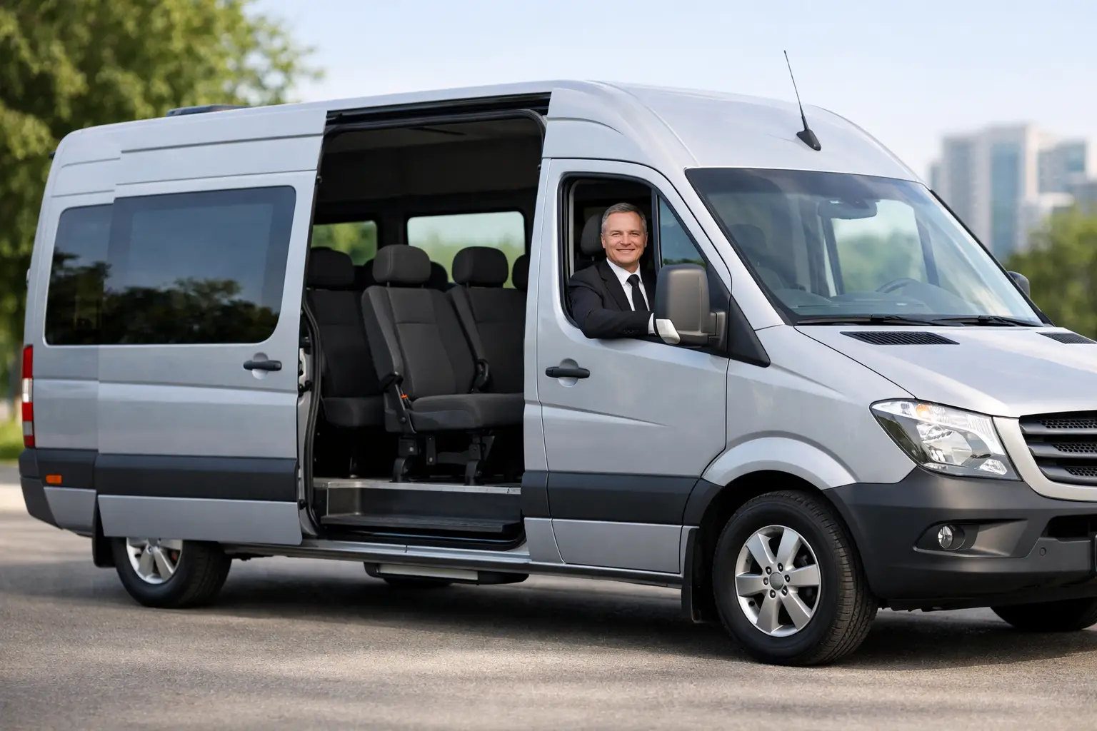 VaideVan transporte executivo - Aluguel de van 15 lugares com motorista