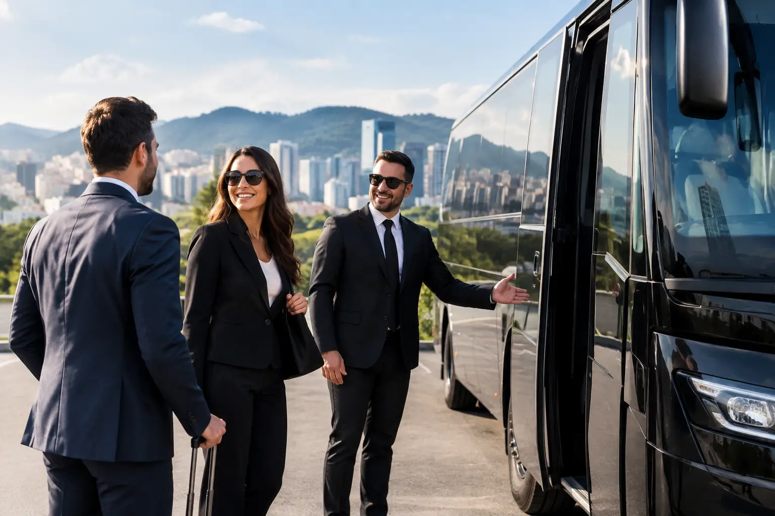 VaideVan transporte executivo - Fretamento empresarial em Jundiaí com padrão VIP