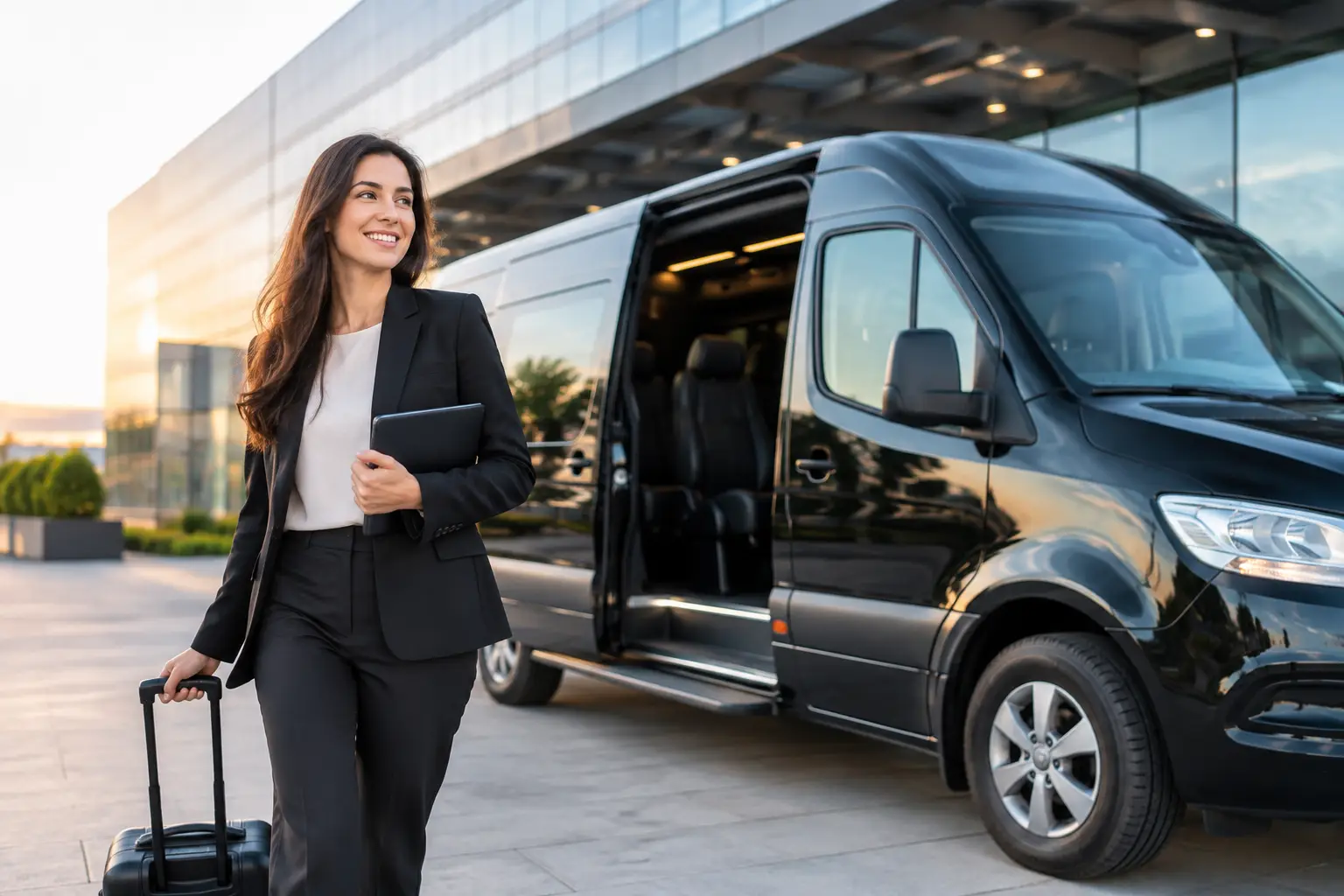 VaideVan transporte executivo - Future Print 2026: Reserve Sua Van Executiva