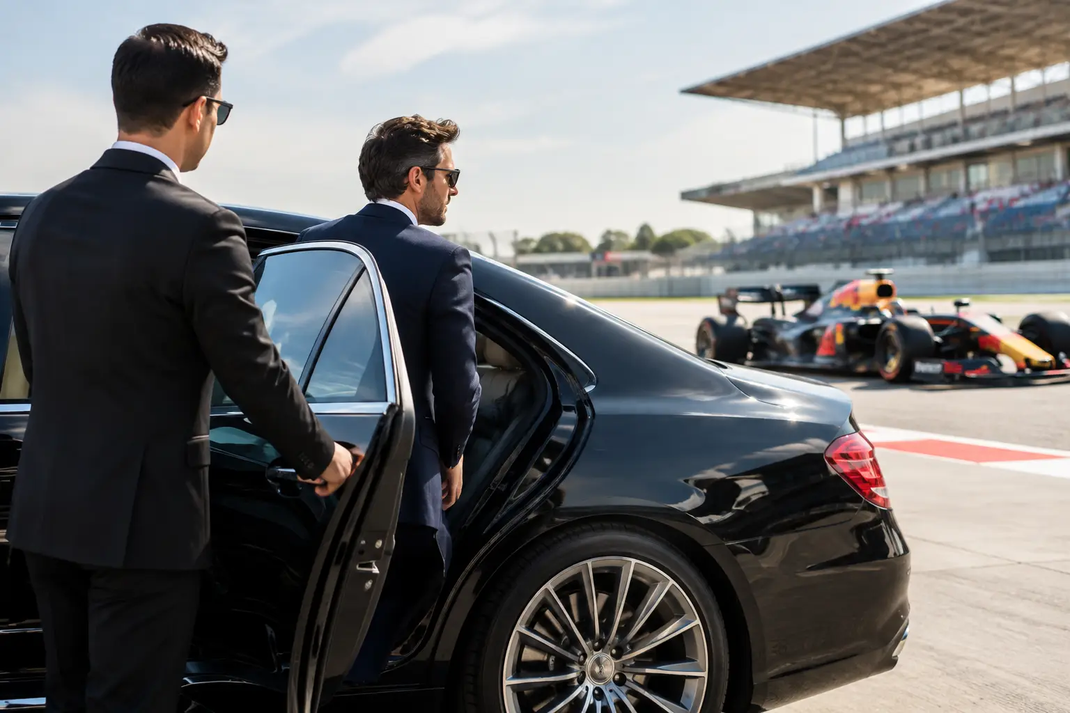 VaideVan transporte executivo - Motorista Executivo para F1 com Padrão VIP