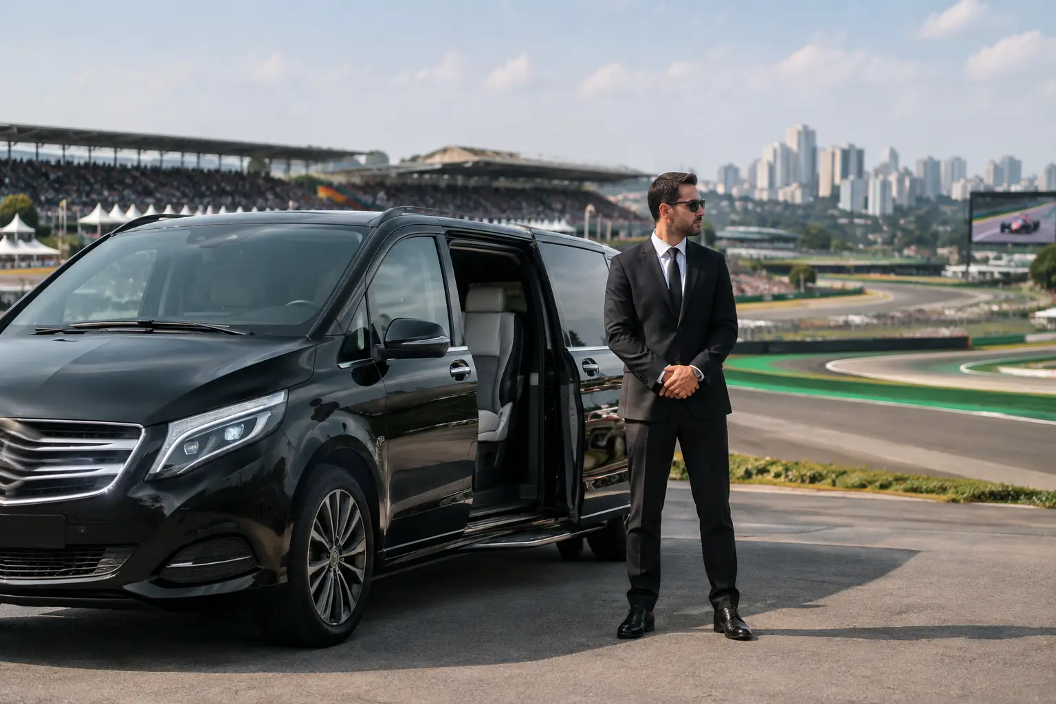 VaideVan transporte executivo - Rental Luxury Van F1 GP São Paulo com motorista