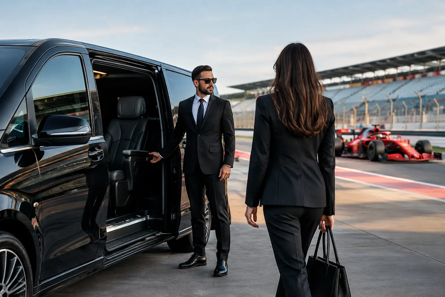 VaideVan transporte executivo - Transporte corporativo para Fórmula 1 com padrão VIP